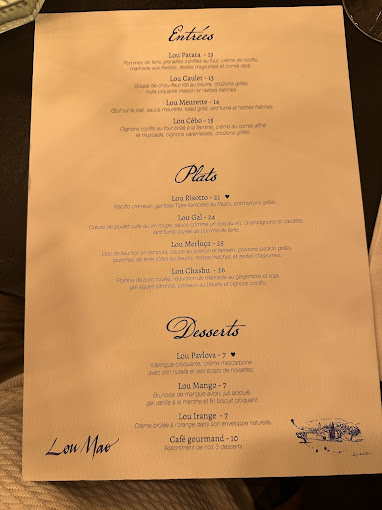 Lou Mao menu 5